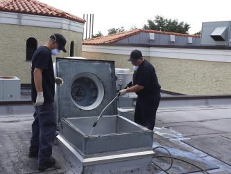 Commercial exhaust fan repair