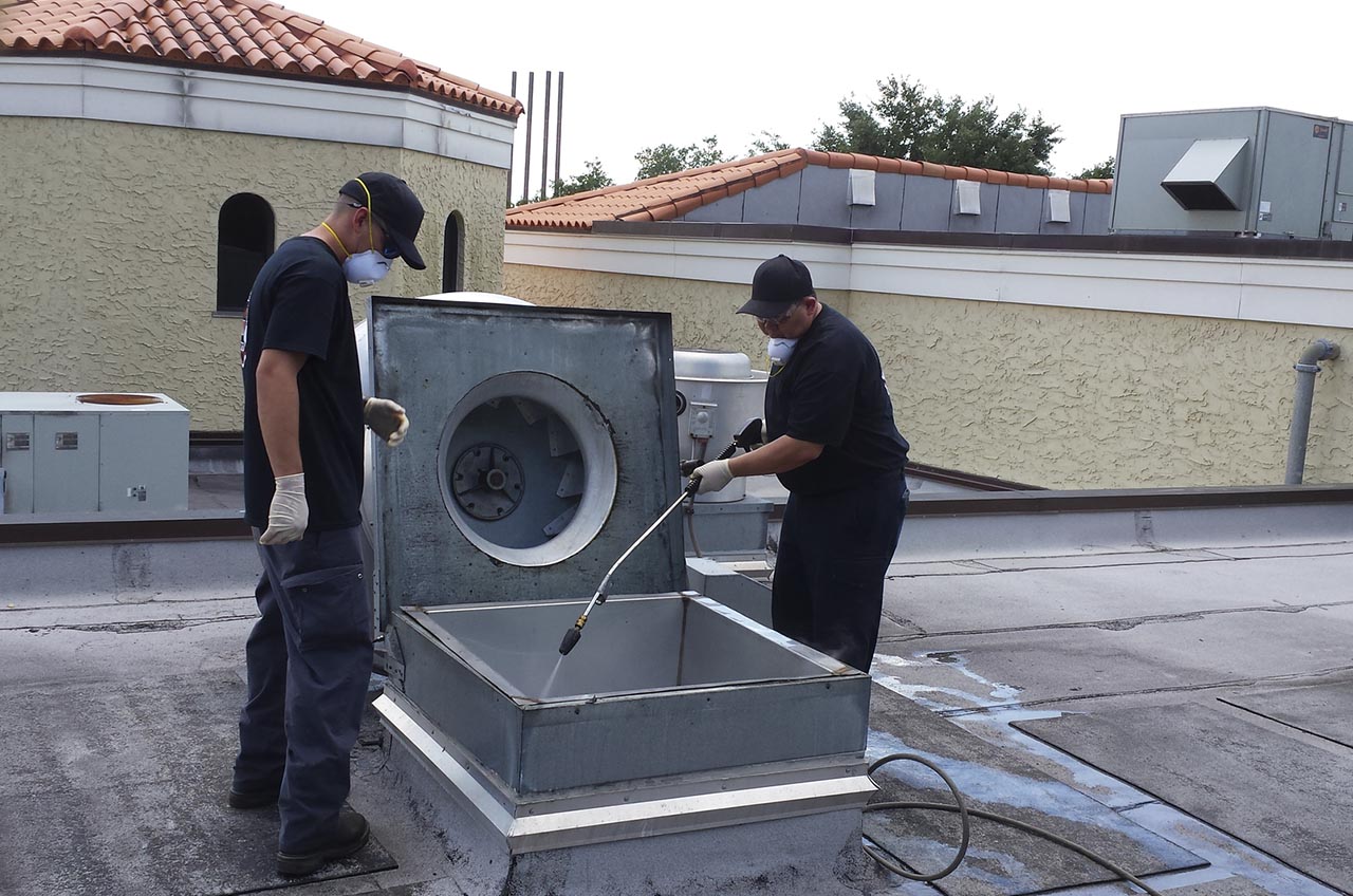 Commercial exhaust fan repair